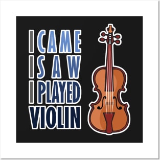 Funny Violin Posters and Art